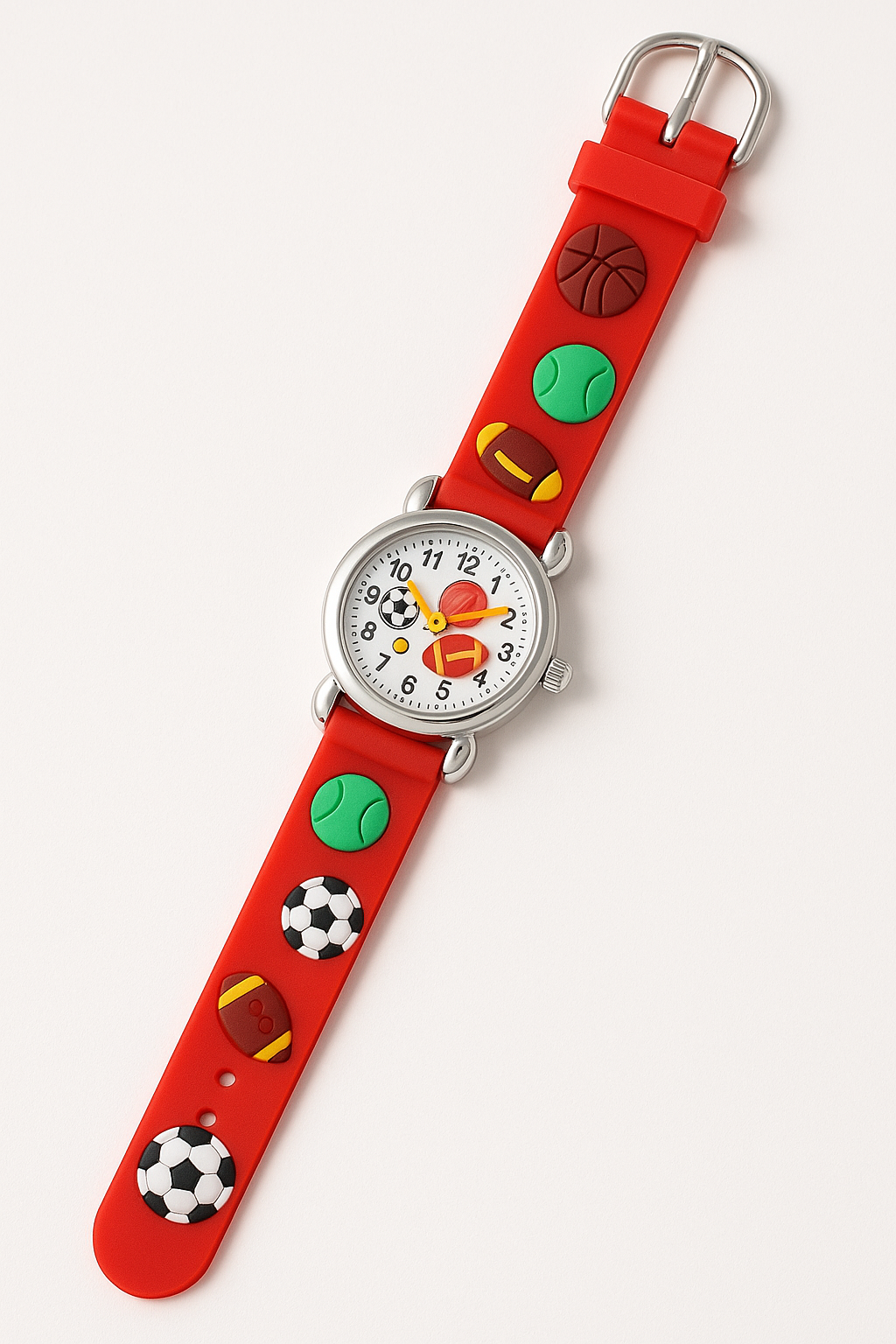 Stylish Sports Cartoon Watch for Kids(Random Colour for Surprise)