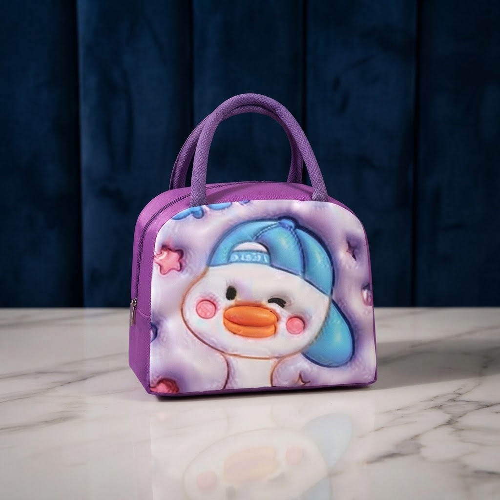 Cute Duck Cartoon Thermal Insulated Lunch Bag